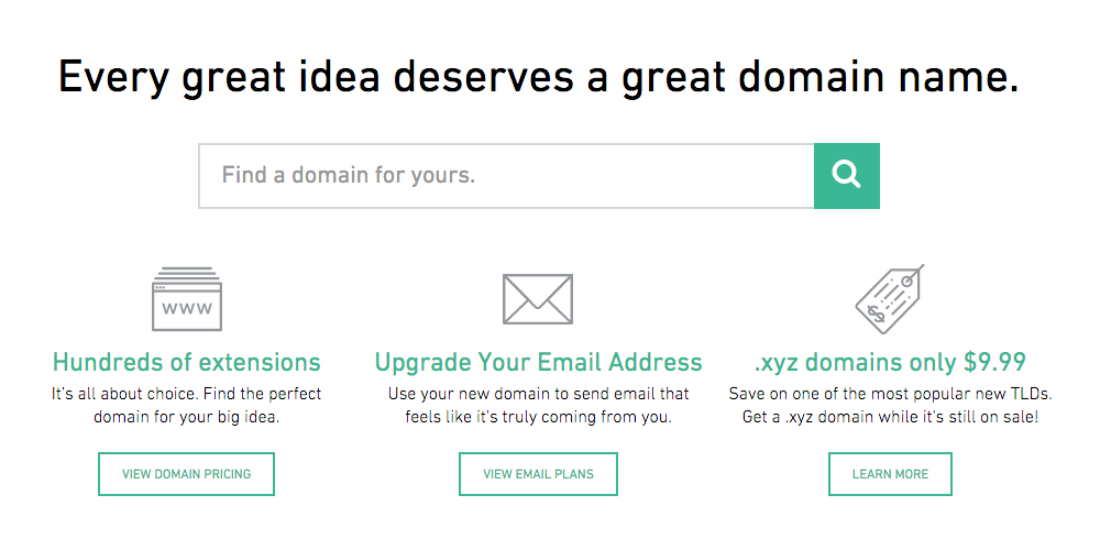 hover website screenshot