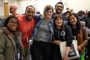 Attendees enjoying Codeland 2016